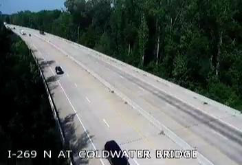 I-269 N at Coldwater Bridge -  (S - 040807) - USA