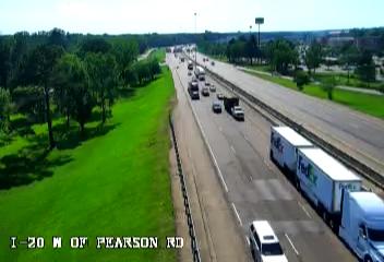 I-20 W of Pearson Rd - I-20 west of Pearson Rd towards Jackson. (W - 010802) - USA