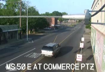 MS 50 E at Commerce PTZ - MS 50 (Main Street) east of Commerce (E - 070107) - USA