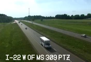 I-22 W of MS 309 PTZ - I-22 west of MS 309 PTZ (W - 110204) - USA