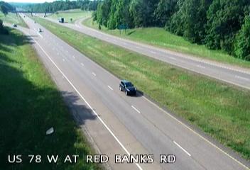 US 78 W at Red Banks Rd -  (W - 040904) - USA