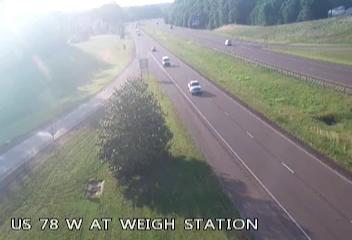 US 78 W at Weigh Station -  (W - 042105) - USA