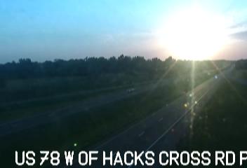 US 78 W of Hacks Cross Rd PTZ -  (W - 042301) - USA