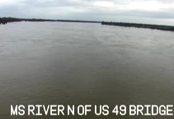 MS River N of US 49 Bridge PTZ -  (N - 150202) - USA