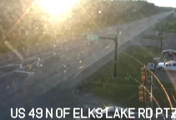 US 49 N of Elks Lake Rd PTZ - Elks Lake Rd west of US 49 towards US 98. (W - 031506) - USA