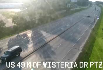 US 49 N of Wisteria Dr PTZ - Wisteria Drive west of US 49 towards I-59. (W - 031604) - USA