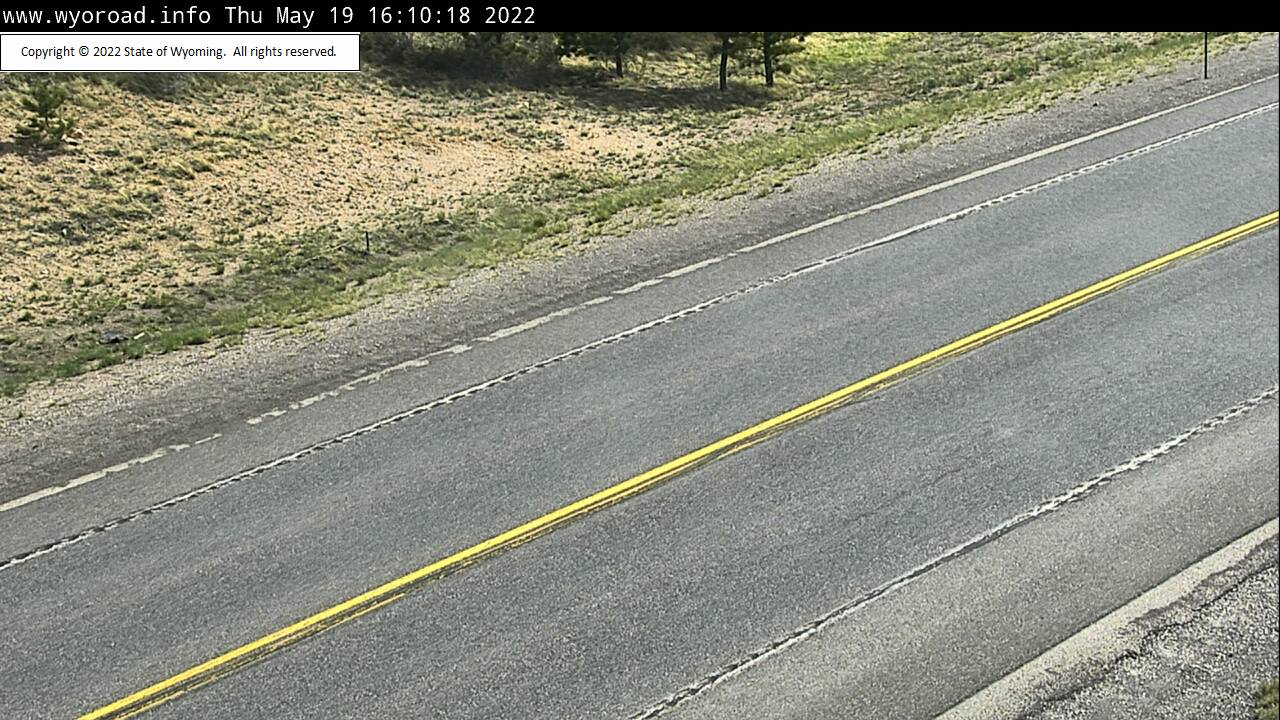 Hynds Lodge Rd - [WYO 210 Hynds Lodge Rd - Road Surface] - Wyoming
