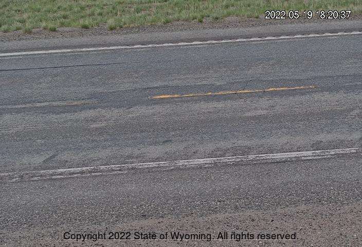 Colorado Line - [WYO 230 Colorado State Line - Road Surface] - USA